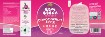 Bombooch Dragonfruit Apple Kombucha - Foodcraft Online Store