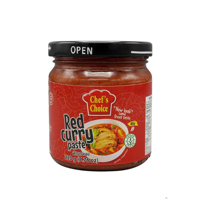 Chef's Choice Red Curry Paste - 220g