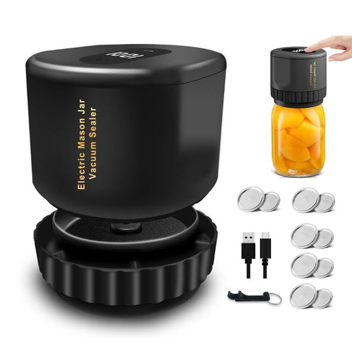 Electric Mason Jar Vacuum Sealer Kit - Foodcraft Online Store