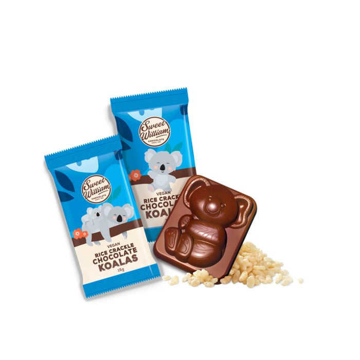 Sweet William Rice Crackle Chocolate Koala Minibar Multipack - 10g
