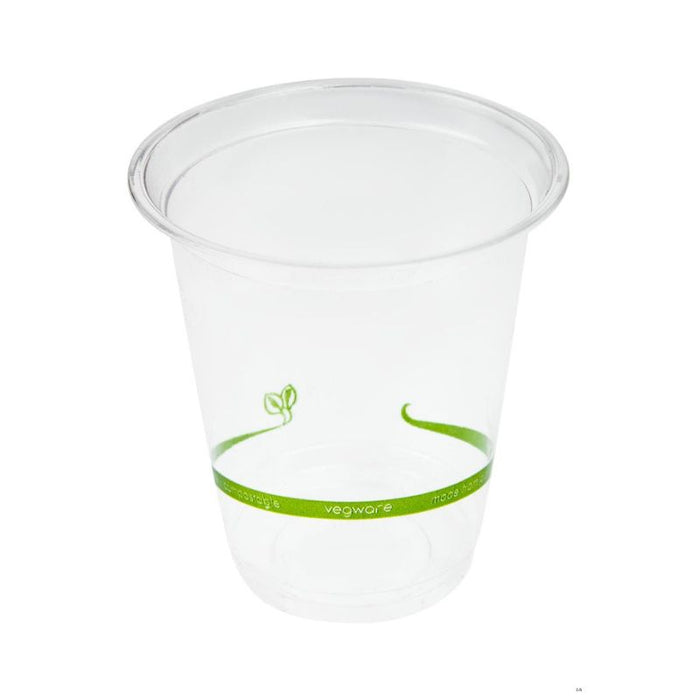 Vegware 12oz Compostable PLA cold cup (20 cups)
