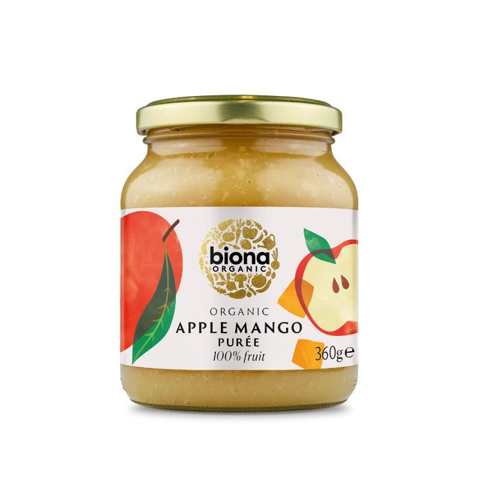 Biona Organic Apple Mango Puree - 360g