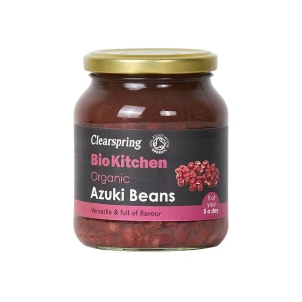 Clearspring Bio Kitchen Organic Azuki Beans - 350g - FoodCraft Online Store 