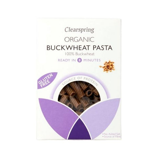 Clearspring Organic Gluten Free Buckwheat Pasta Tortiglioni - 250g - FoodCraft Online Store 
