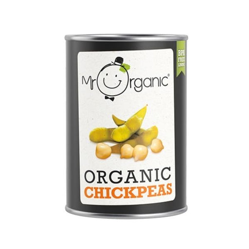 Mr Organic Organic Chickpeas - 400g - FoodCraft Online Store 