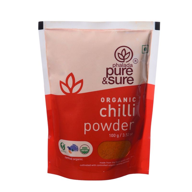 Organic Chili Powder – 100g – FoodCraft Online Store