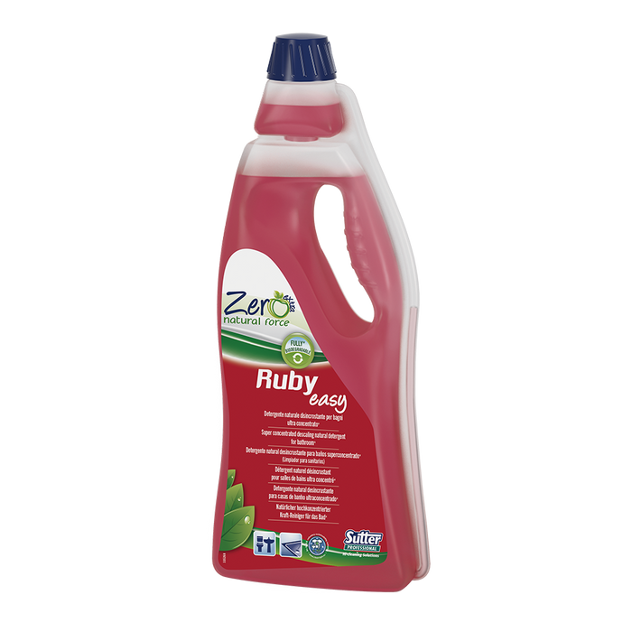 Zero Natural Force RUBY EASY Super concentrated Scented Descaling Natural Detergent (750ml) - FoodCraft Online Store 