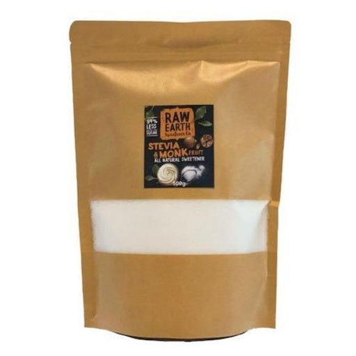 Raw Earth All Natural Sweetener Stevia & Monk Fruit - 500g - FoodCraft Online Store 