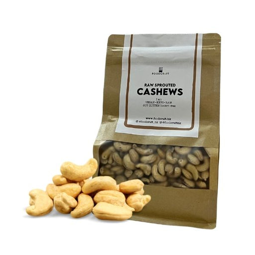 Raw Sprouted Cashews - 454g - FoodCraft Online Store 