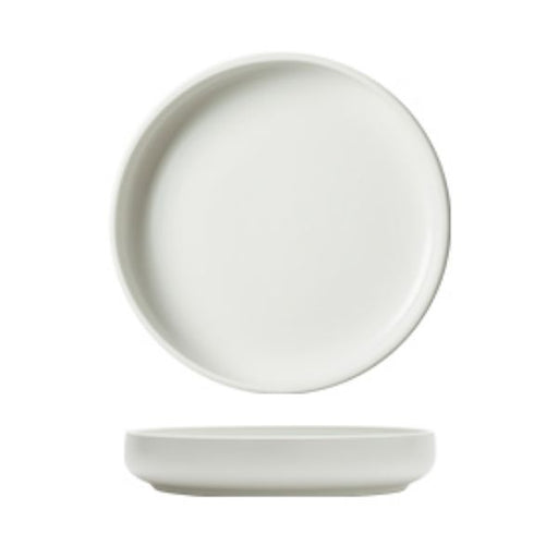 White Porcelain Plate - 15.3cm x 3cm - FoodCraft Online Store 
