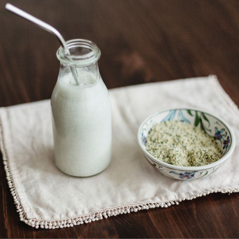 How to make Hemp Milk at home - easy recipe made in 5 minutes!