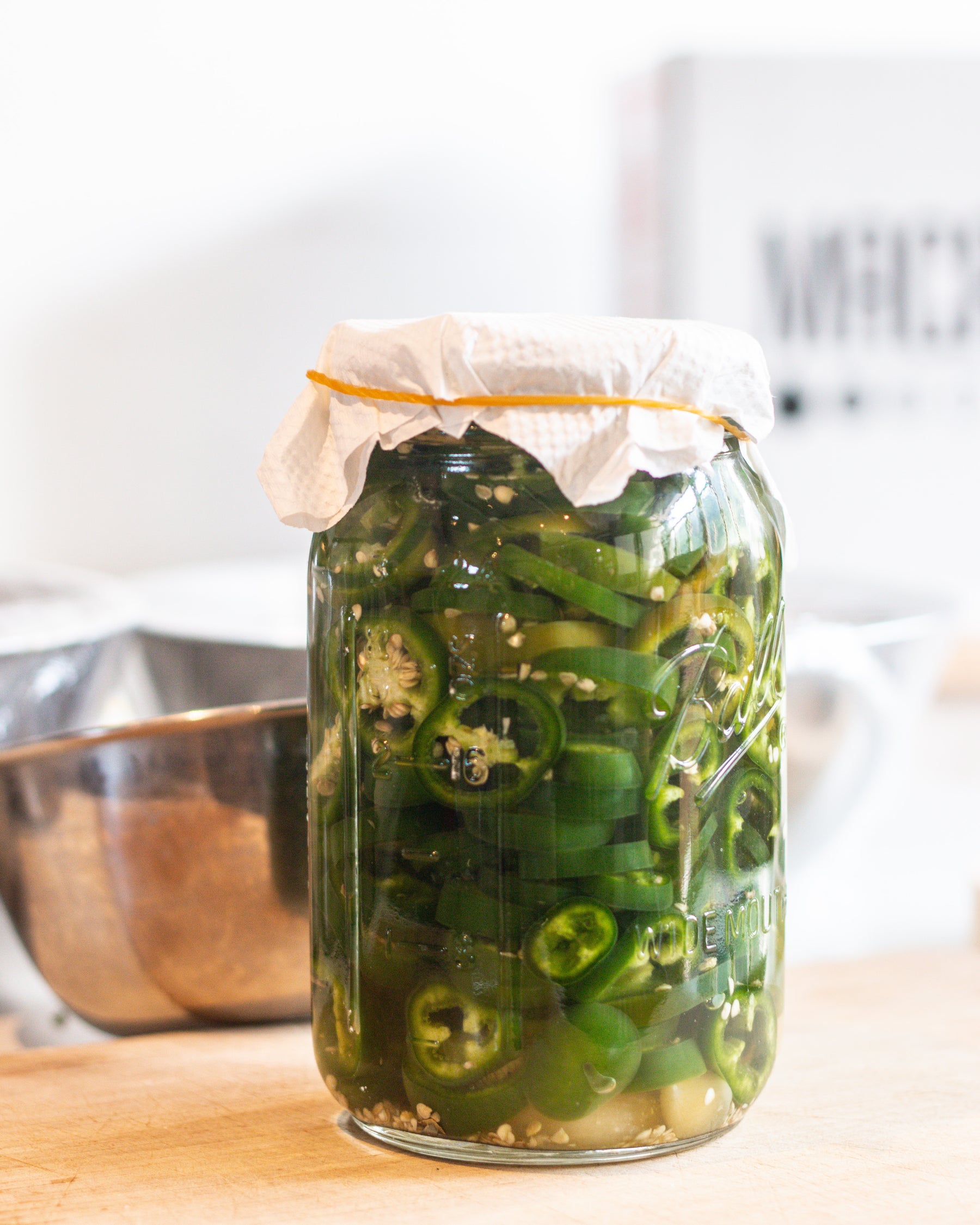 Lacto-Fermented Pickled Jalapeños Recipe