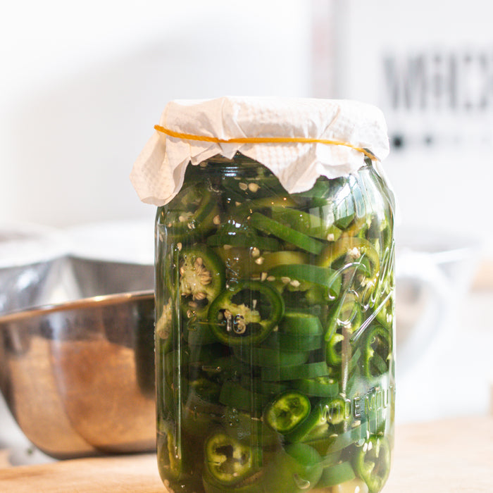 Lacto-Fermented Pickled Jalapeños Recipe