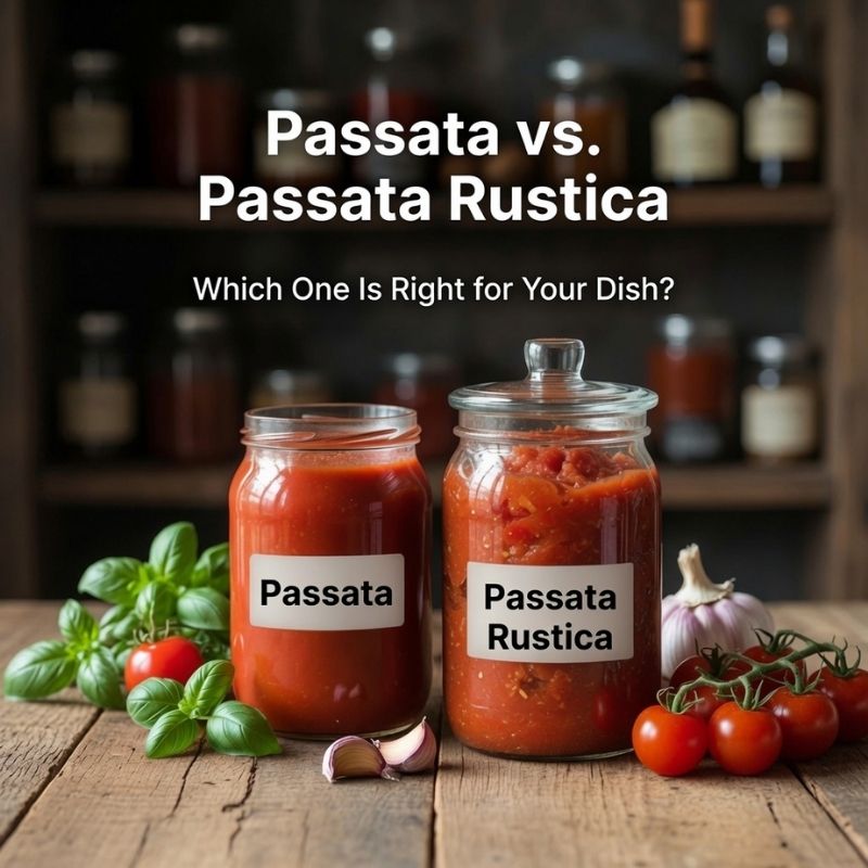 Passata vs. Passata Rustica – Which One Is Right for Your Dish?