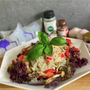 Keto Aglio Olio Peperoncino with Konjac Noodles