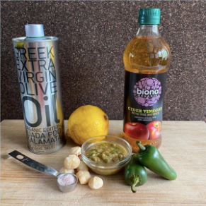 Green Jalapeno Harissa Dip