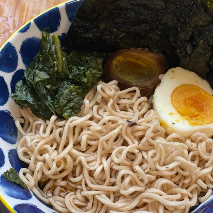 Healthy Instant Noodles with Miso Pickled Eggs