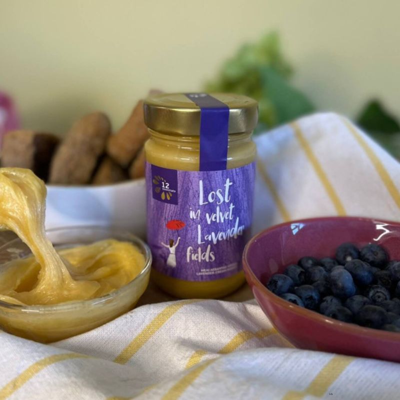 12 Stremmata Lavender Cream Honey - Foodcraft Online Store