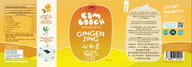 Bombooch Ginger Zing Kombucha - Foodcraftr Online Store