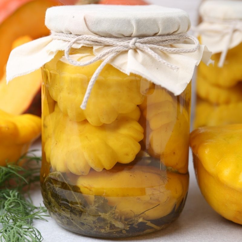 Baby Button Squash (Yellow)- 200g | Foodcraft Online Store