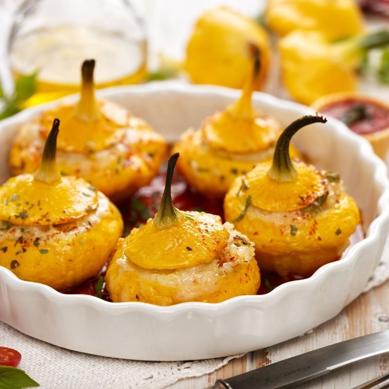 Baby Button Squash (Yellow)- 200g | Foodcraft Online Store