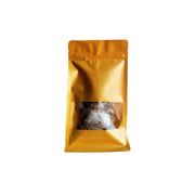 Dashi Broth Pack with a clear window showing contents on a white background