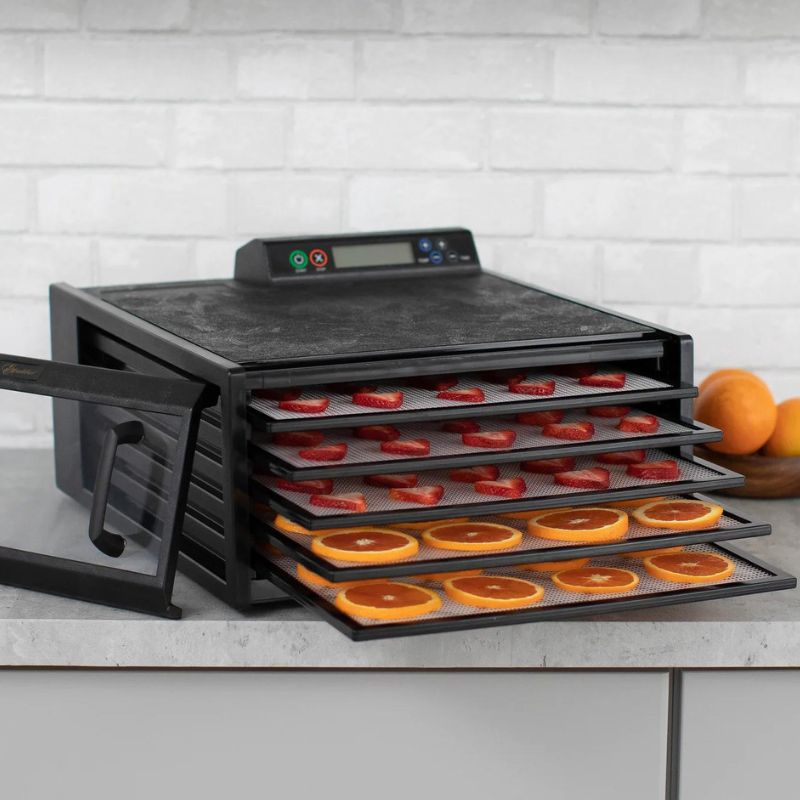 Excalibur 5-Tray Food Dehydrator with Digital 48-HR Timer In Black - 3548CDB - Foodcraft Online Store