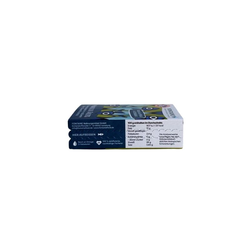 Fontaine Chub Mackerel Fillets in Organic Olive Oil - 90g