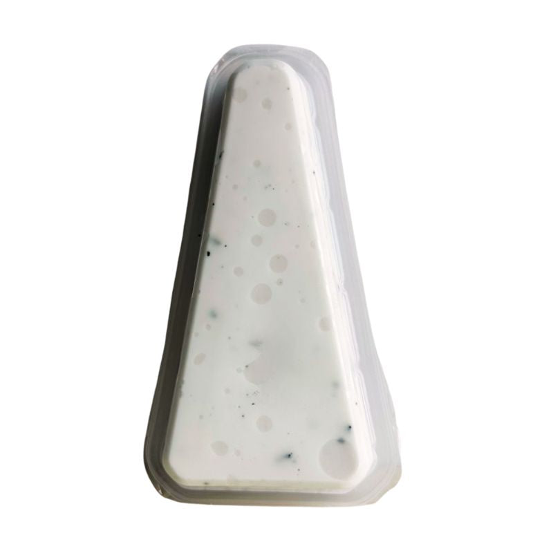 GREEN VIE Vegan Blue Cheese Flavour Wedge on a white background