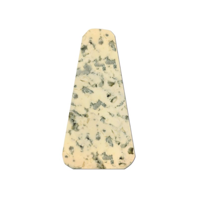 GREEN VIE Vegan Blue Cheese Flavour Wedge on a white background