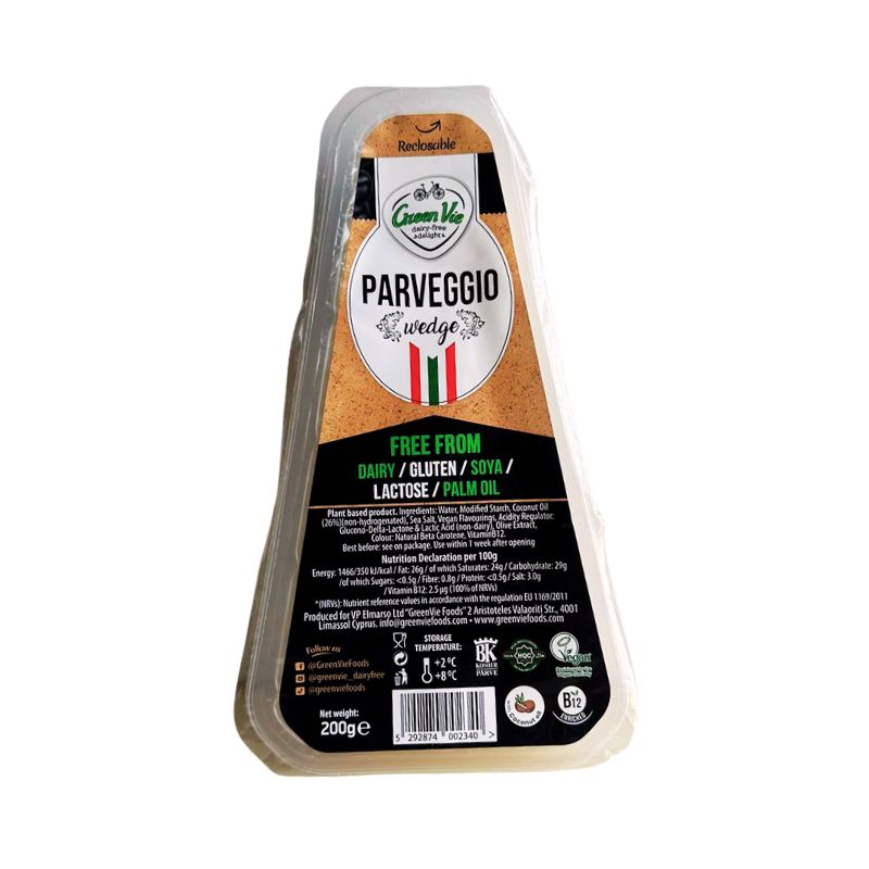 GREEN VIE Vegan Parveggio Wedge with 'Parveggio' branding on a white background