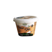 Container of GREEN VIE Vegan Sour Cream on a white background