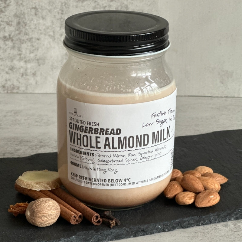 薑餅發芽杏仁奶 - 400ml