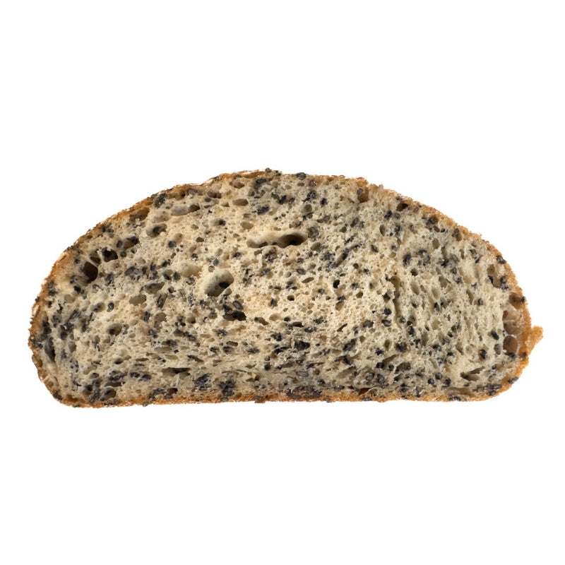 Slice of Gluten Free Black Sesame Soft Sourdough - 1lb Foodcraft Online Store