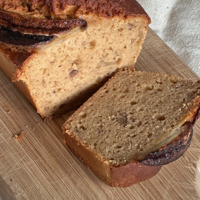 Open slice of Gluten Free Vegan Banana Bread with Sprouted Walnuts - 380g (set of 2)
Foodcraft Online Store