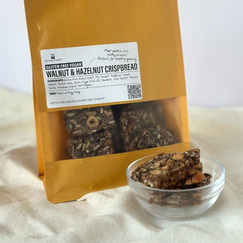 Gluten Free Walnut & Hazelnut Crispbread - 180g
Foodcraft Online Store