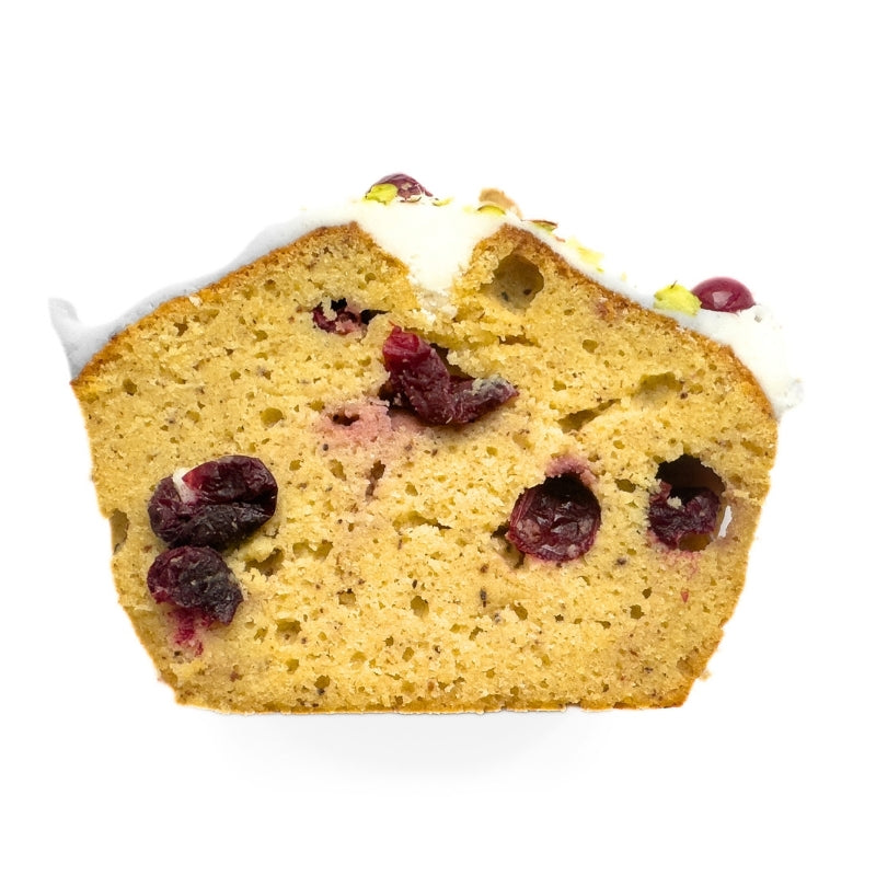 Slice of Gluten_Free_Keto_Christmas_Cranberry_Cake