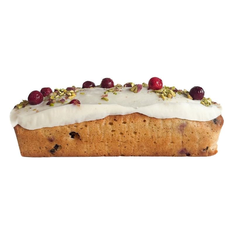 Side view of Gluten_Free_Keto_Christmas_Cranberry_Cake