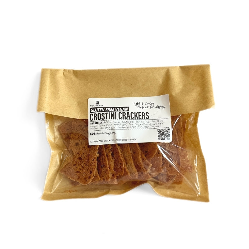Gluten Free Vegan Crostini Crackers - 50g
Foodcraft Online Store