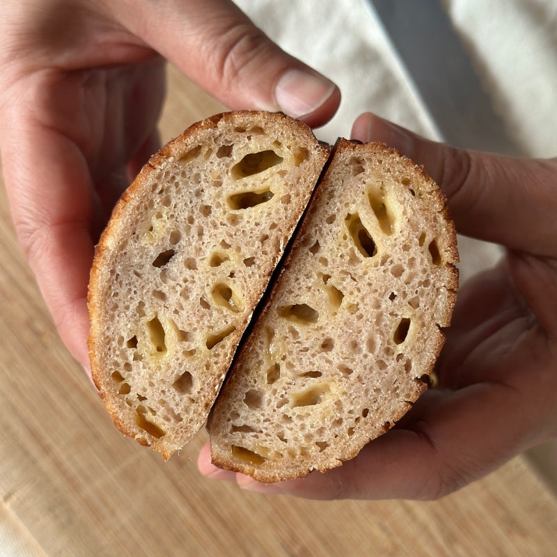 Gluten Free Vegan Sourdough Dutch Bread with Vegan Cheese (Tiger Bread Style) - 1pc - Foodcraft Online Store