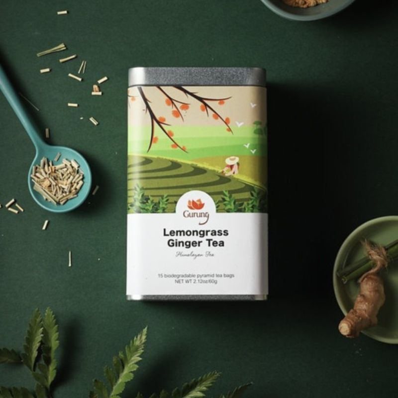 Gurung Organic Lemongrass Ginger Tea - Foodcraft Online Store