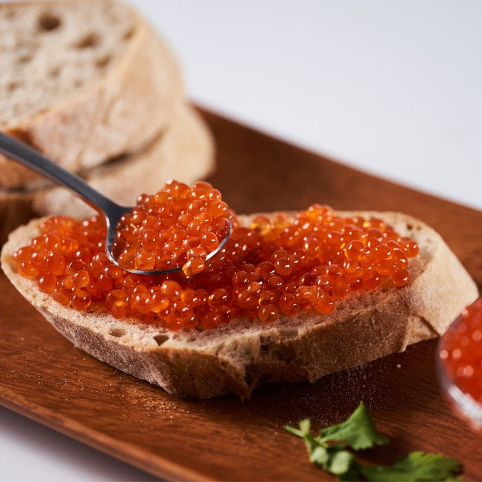 Le Comptoir Salmon Egg Roe Caviar - 100g - FoodCraft Online Store 