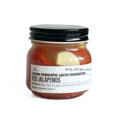 Lacto-Fermented Red Jalapeno Pickles - 80g 
Foodcraft Online Store