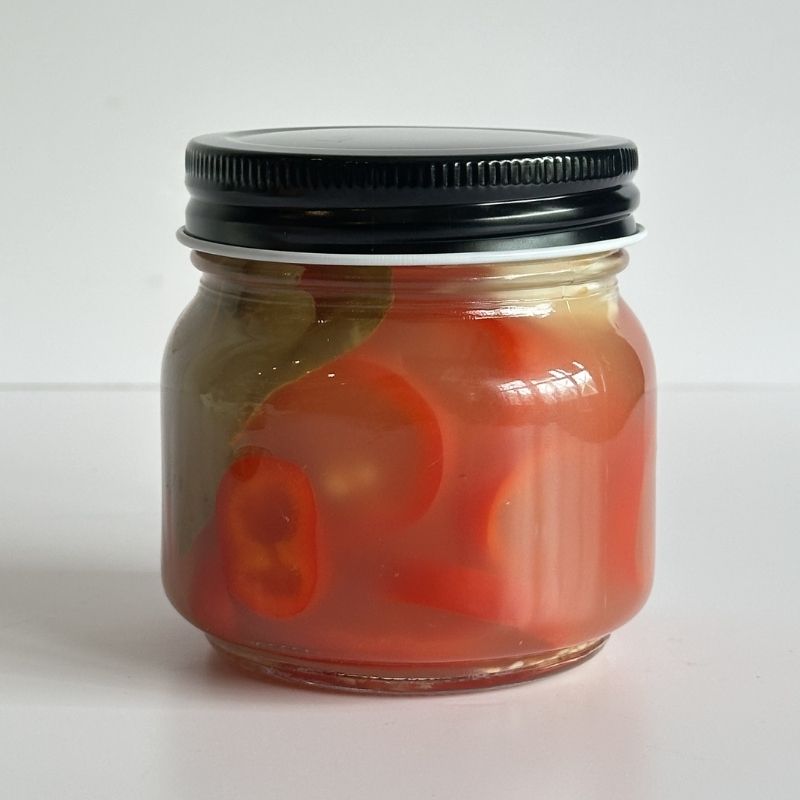 Lacto-Fermented Red Jalapeno Pickles - 80g 
Foodcraft Online Store