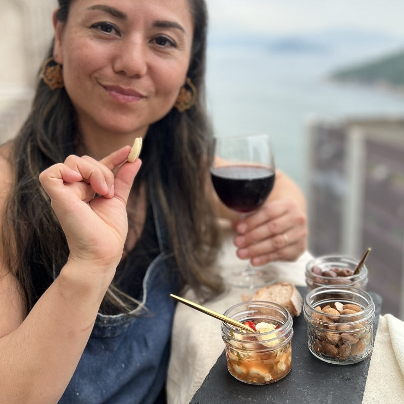 Lacto-Fermented Cashews with Red Jalapeno Pickles - 150g
Foodcraft Online Store as part of Aperitivo
