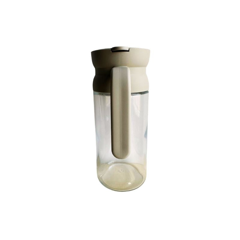 Leak-Proof Glass Oil Dispenser / Liquid Condiment Bottle - 600ml on a white background