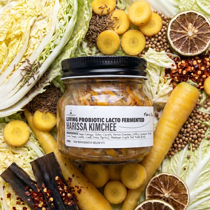 Living Lacto-Fermented Harissa Kimchee - 200g
FoodCraft Online Store