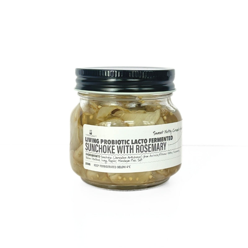 Living Lacto-Fermented Sunchoke with Rosemary - 200g
Foodcraft Online Store