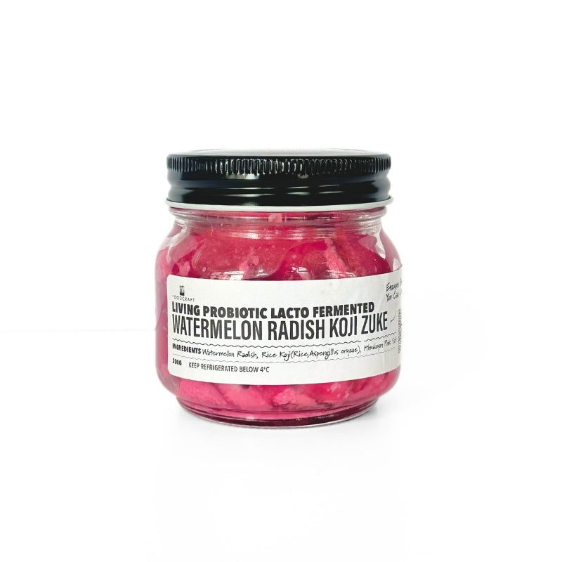 Living Lacto-Fermented Watermelon Radish Koji Zuke 
Foodcraft Online Store