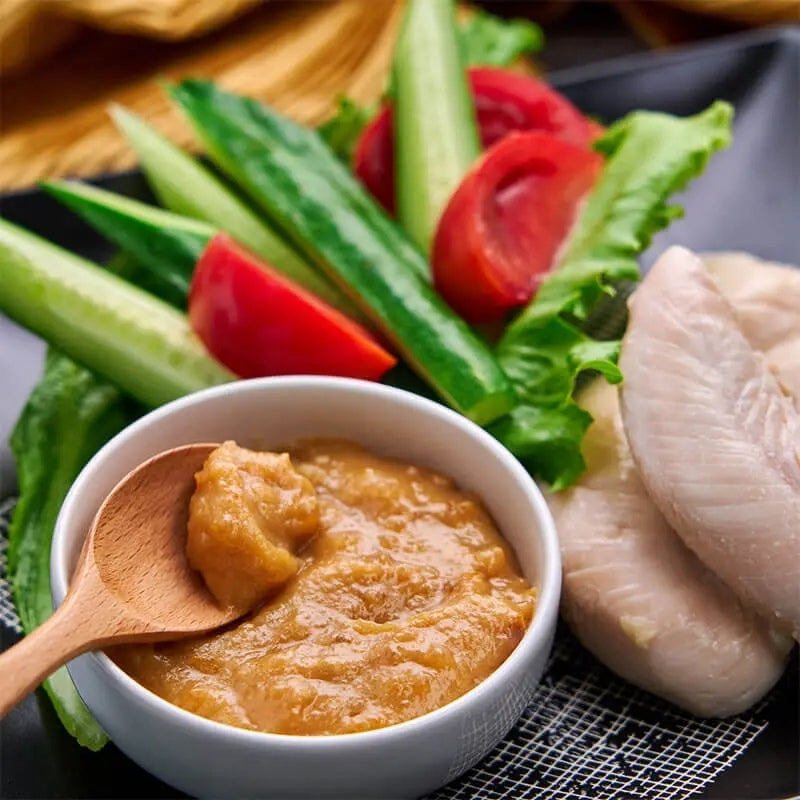 Dip made with Living Probiotic Chili Miso Dressing - 220g
Foodcraft Online Store